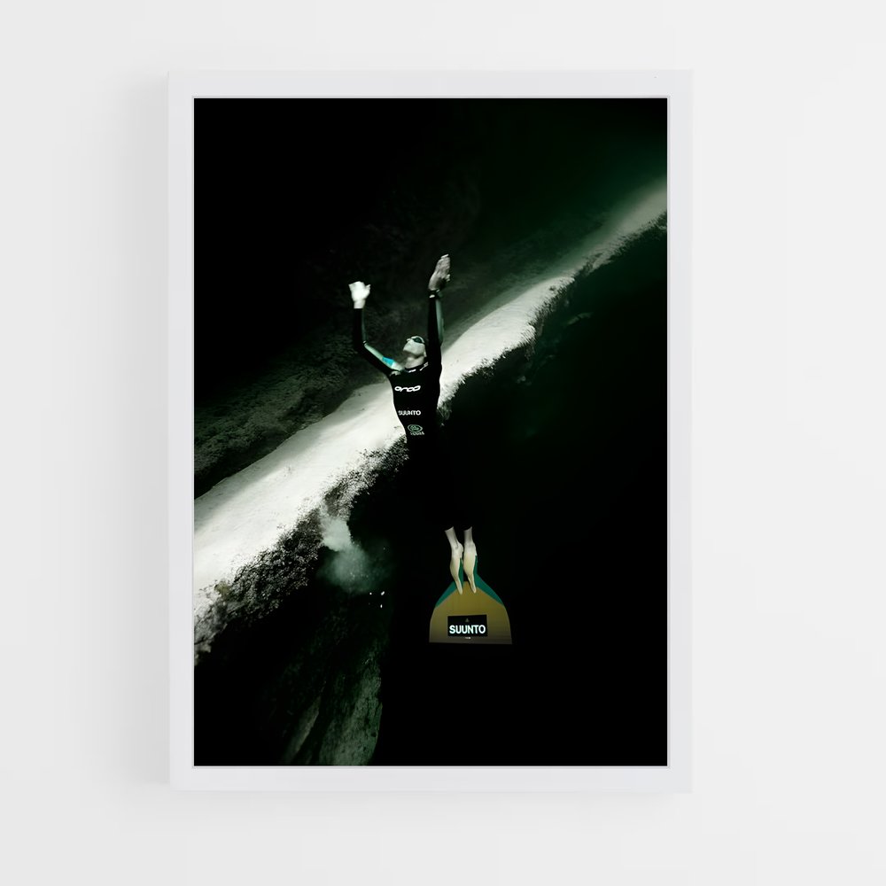 Poster L'Équilibre des Profondeurs – affiche Plongée en apnée (vue 3)